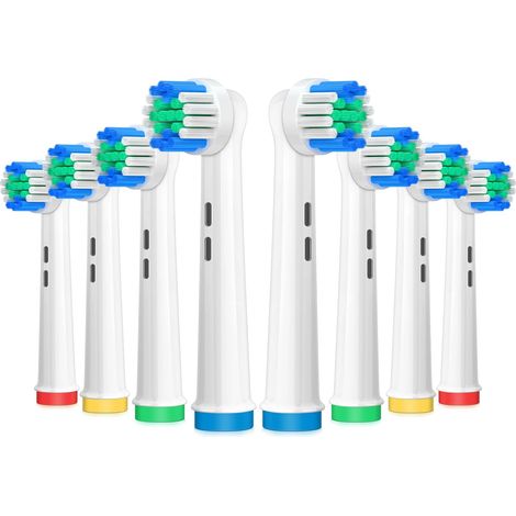 Têtes de brosse de rechange, 8 têtes de brosse à dents électriques de rechange pour Pro1000/3000/5000/7000 (1/5)