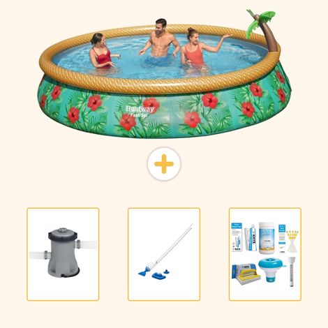 Bestway Bestway Fast Set Ronde - 457x84 cm - 4-pièces S22685 (1/5)
