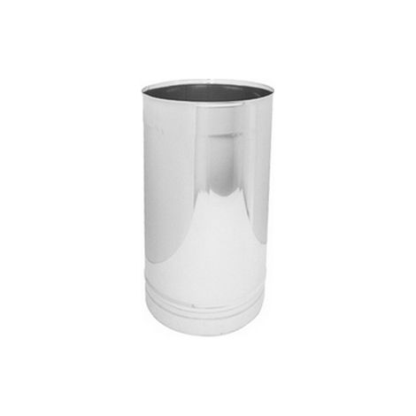 CANNA FUMARIA IN ACCIAIO 316L - ELEMENTO LINEARE DA MT 0.25- Diam. 50- DK- pezzi 1