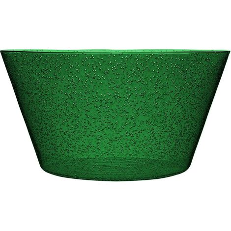 Zani Serafino Medium Bowl Memento Synth in Metacrilato D 20 Cm Colore Emerald