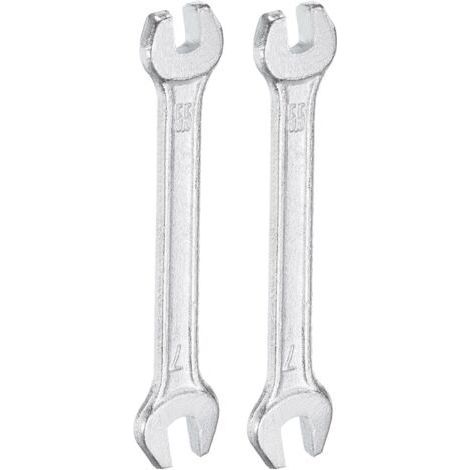 Double Ended Flat Wrench, Small Flat Wrench Plate, 5.5-7mm (1/5)