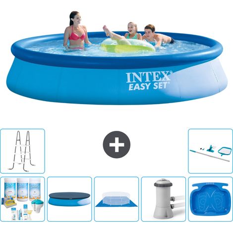 Intex Piscina Easy Set Rotonda - 396x84 cm - 7-pezzi S20175 (1/5)