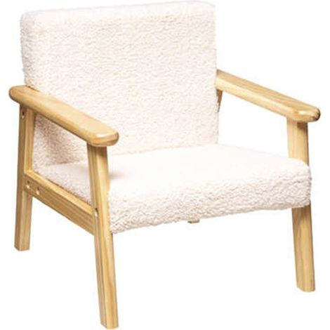 Fauteuil pour Enfant Basile 46cm Écru (1/3)