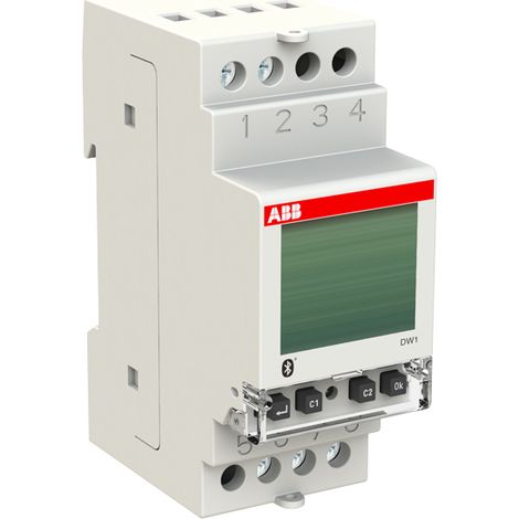 Horloge hebdomadaire digitale DW1 1 voie - ABB (1/4)