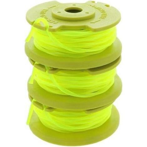 Ahlsen Applicable à Ryobi One PLUS + AC80RL3 OEM Ligne .080 Pouces Twisted Line et Remplacement de Bobine pour les tondeuses sans fil Ryobi 18v, 24v et 40v (paquet de 3) (1/5)