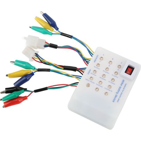 Testeur de contrôleur de moteur sans balais pour voiture électrique, scooter et vélo électrique (24 V, 36 V, 48 V, 60 V, 72 V). (1/5)