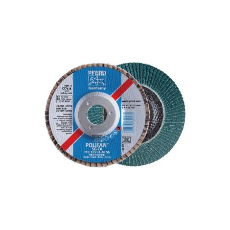 Fächerschleifscheibe PFC 125 ZA 40 SG/22,23