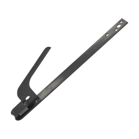 DIMOS - Crochet de sécurité plat gris graphite RAL 7024 - 465 mm