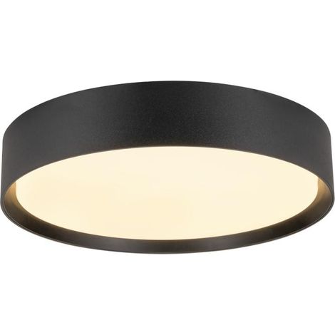 Plafonnier DECONA 30 rond 2700/3000 K 18W PHASE noir - SLV - 1008578 (1/4)