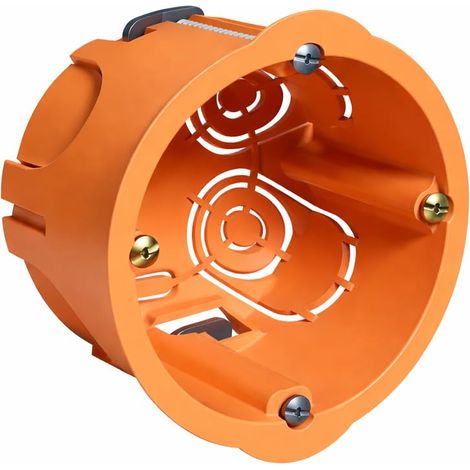 WEBMATEL Caja Empotrar para Mecanismo de Pladur Diámetro 67x45mm ABS IK07 IP20 (1/3)