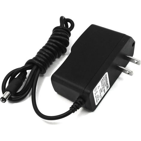 Adaptateur prise courant US-Stecker AC 100V-240V 2.1x5.5mm pour caméra CCTV-CCD