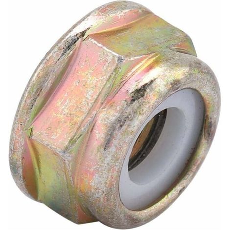 Ecrou Pour Coupe-Bordure - M10x1.25 Filetage Gauche - Accessoire Universel Pour Entretien Trimmer - Lot de 10 (1/5)