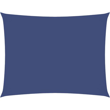 Maison Exclusive - Toldo de vela rectangular tela Oxford azul 2,5 (1/5)