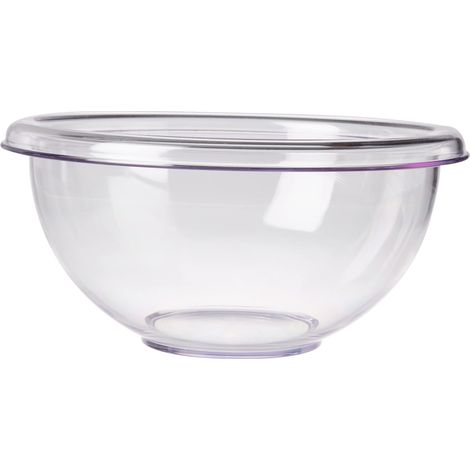 Guzzini Contenitore Season M Happy Hour, Trasparente, Ø24.5 x h11.5 cm (1/3)