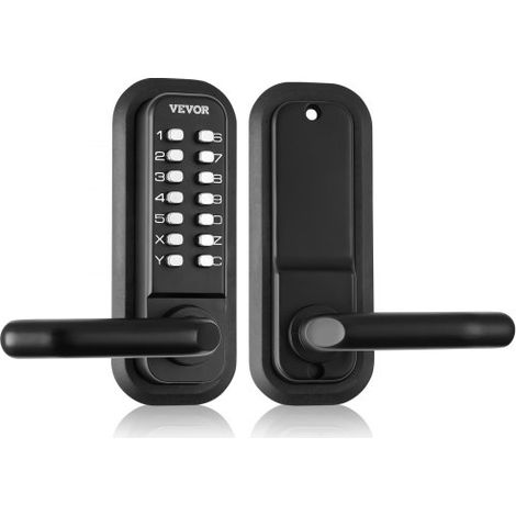 Serrure de Porte Mécanique sans Clé Verrou à Code en Alliage de (1/5)