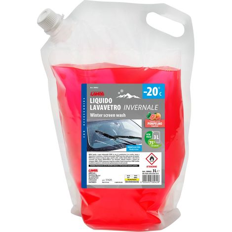 Liquido lavavetro invernale, pronto all'uso (-20°C) - 3000 ml - Pompelmo (1/5)