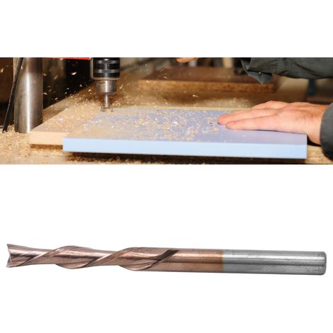 Doppelseitiger Holzfräser für Linkshänder, aus Wolframkarbid-Bronze-Stahl, 442255L (1/5)