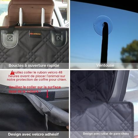Housse De Siège d'Auto pour Chien De Coffre De Voiture Doublure De Coffre De Voiture Housse De Protection, Camion, SUV 134x201CM (1/3)