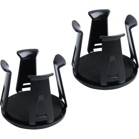 Lot de 2 Porte-gobelets de Voiture universels - Porte-Bouteilles Autocollants et Porte-Bouteilles pour Intérieur de Véhicule, Compatible avec Tasses à Café et Bouteilles, Installation Facile