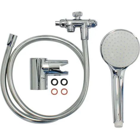 Vaillant Inverseur incl. douchette avec flexible métallique de 1,25 m pour MAG, 0010041896