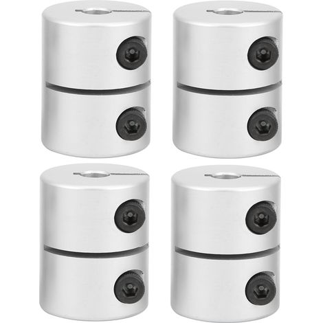 4Pcs Accouplement d'Arbre en Alliage d'Aluminium Haute Torsion pour Moteur CNC Imprimante 3D - Manchon Flexible (1/5)