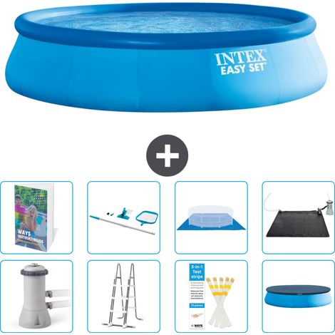 Easy Set Pool Rund - 457x107 cm - 9-teilig  S583