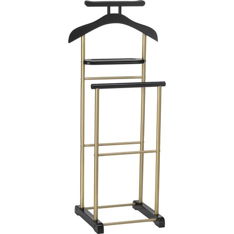 Valet MEDINA noir/or