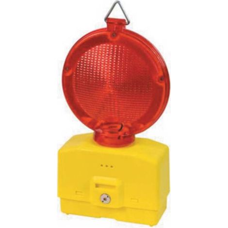 LAMPEGGIANTE P/CANTIERE LUCE ROSSA S/BATTERIA