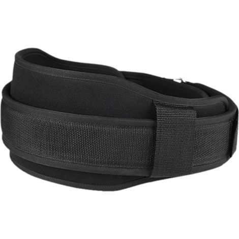 Ceinture de taille double couche respirante pour haltérophilie du dos Ceinture de fitness renforcée pour la gym (1/5)