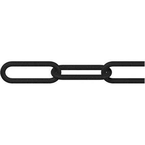 dörner + helmer 128960 Catena chiusa Nero Plastica 25 m