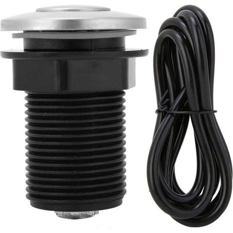 Luftumleitungsschalter, automatischer Tastenschalter + Druckluftschlauchset, 32 mm (1/4)