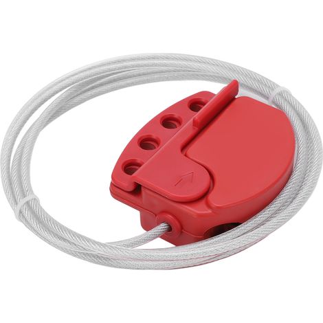 Câble de Sécurité Ajustable Anticorrosion pour Verrou de Vanne Industriel (1/5)