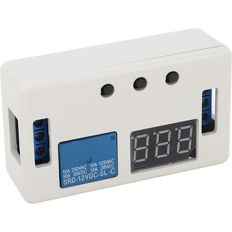 Module de relais temporisé, temporisé 12 V CC, minuterie (1/5)