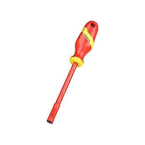 Clé à douille hexagonale multifonctionnelle isolée 1000V pour véhicules électriques (4 mm)