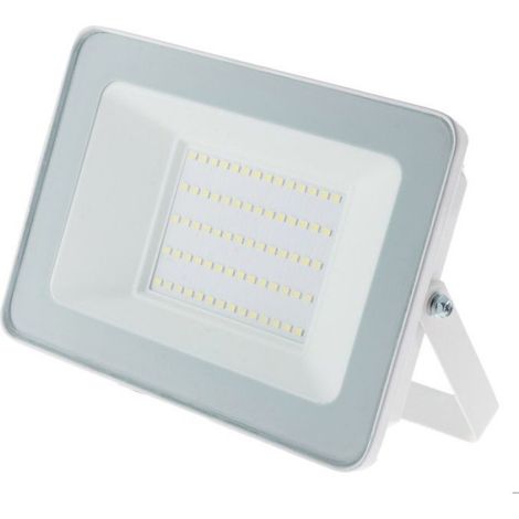Projecteur LED Chantier - 50 W - 5000 Lm - IP65 - 6500 K - Blanc - 1 Pièce