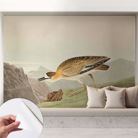 Papier peint autocollant Mural avec colle pour salon et chambre Décoration murale rapide Oiseau des montagnes 208x146 cm (1/5)