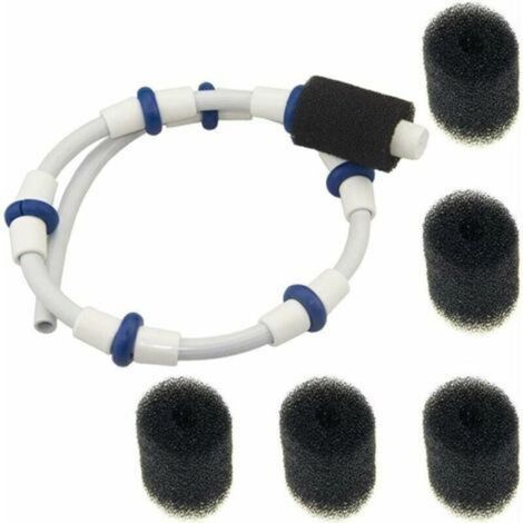 Complete set of tentacles for Polaris 280 380 180 u including tail B5 + 5 foams + 1 fixing clip (not the original fitting) (1/5)