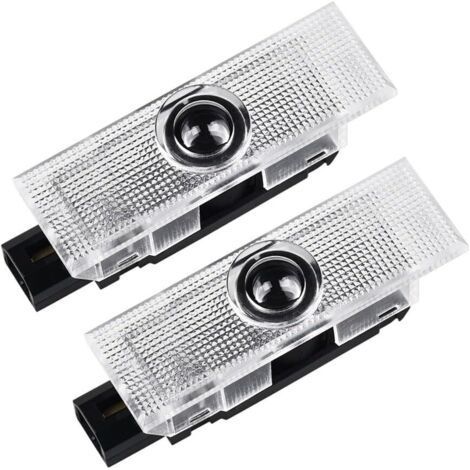 2 Pièces Lumières De Porte Logo Pour Al-fa Giulia Romeo Mito Stelvio Brera 147 156 159 GT Lumière De Porte Latérale De Voiture LED Bienvenue Fantôme Ombre Projecteur Lumières (1/4)