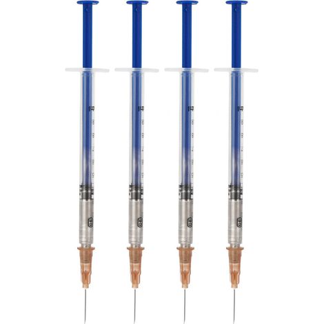 Paquete de 4 tubos de pegamento conductor termoendurecible de plata para la reparación de cables eléctricos (0,3 ml). (1/5)
