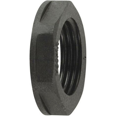 HellermannTyton 166-50146 ALPA-PG21 Contre-écrou noir 1 pc(s) (1/5)