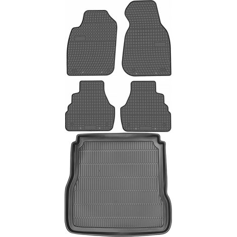 Audi A6 C5 Avant / Kombi (1997–2004) – Set: Gummifußmatten + Kofferraummatte (1/5)