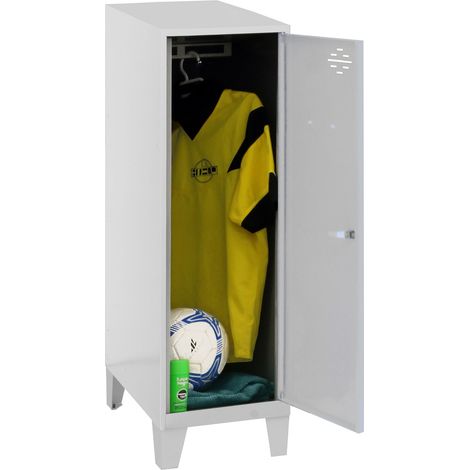 Simonrack Mini-Schrank grau Metall 101,5x30x50 cm minimalistisches Design (1/2)