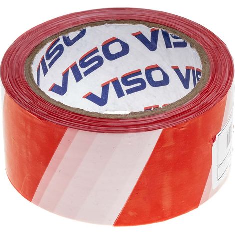 Ruban de Signalisation Rouge/Blanc RS PRO, 50mm x 100m ( Prix pour 1 )