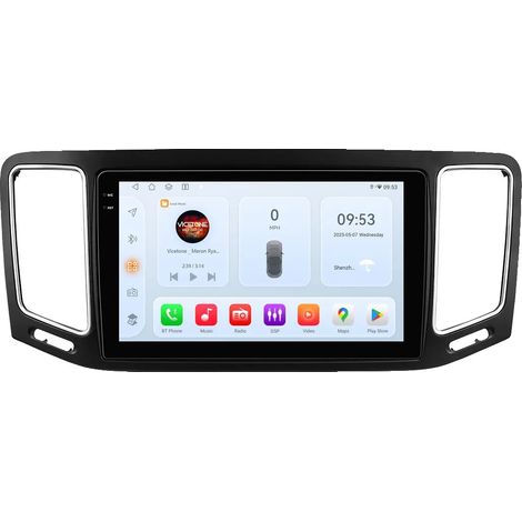 Autoradio compatibile con Sharan 7N, Seat Alhambra II e QS8 con telecamera posteriore AIPRO (1/2)