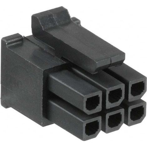 Connettore Micro Fit maschio 3X2 vie Molex