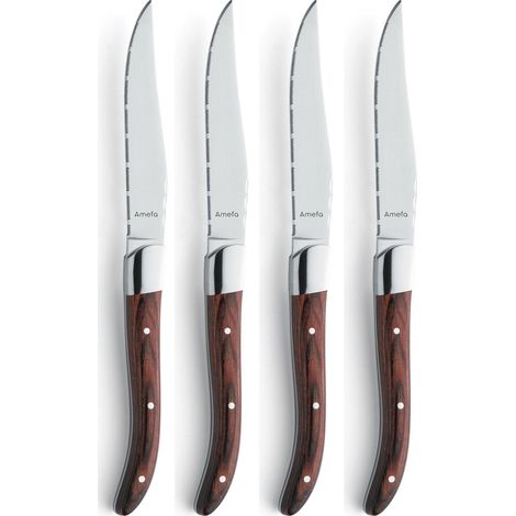 Amefa Royal cuchillos para steak marrón conjunto de 4 piezas (1/2)