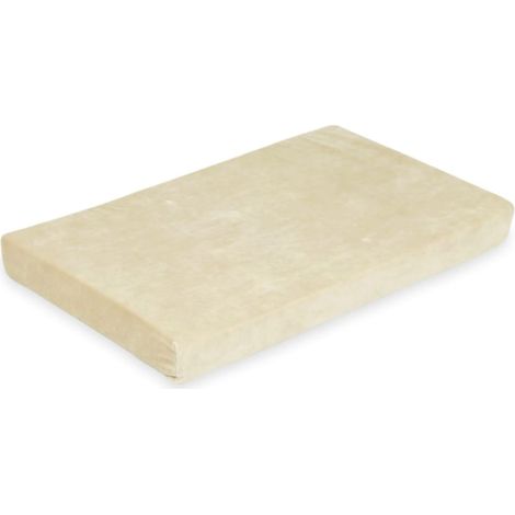 Tappetino da gioco in morbida schiuma beige effetto velluto. (1/5)