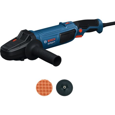 Bosch GPO 11-180 S lucidatrice 1100 W platorello e tampone spugna 180mm (1/4)