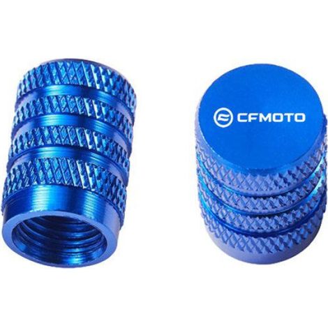 Bouchons de Valve de pneu de roue de moto,2PCS,pour CFMOTO CF NK 250 650NK 400NK 300NK 400GT 650MT MT800 250sr CLX700 450SS-Rouge (1/4)