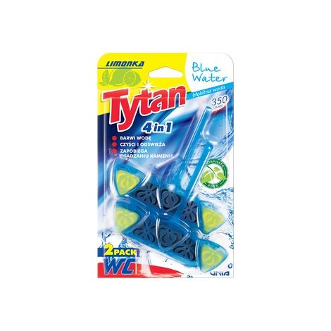 513517 Ciondolo a quattro funzioni per colorare l'acqua, colore blu titano, colore lime